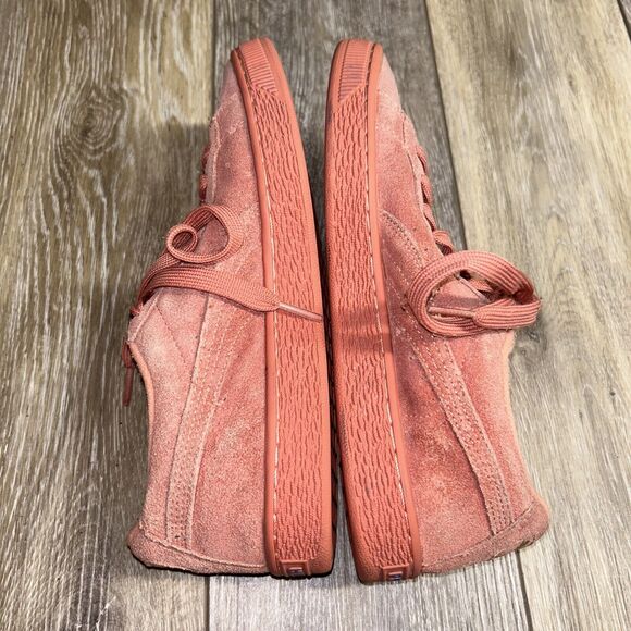 Puma Big Kids Youth US Size 6 C Desert Flower Pink Suede 35511069 Sneaker Shoes - Picture 11 of 12